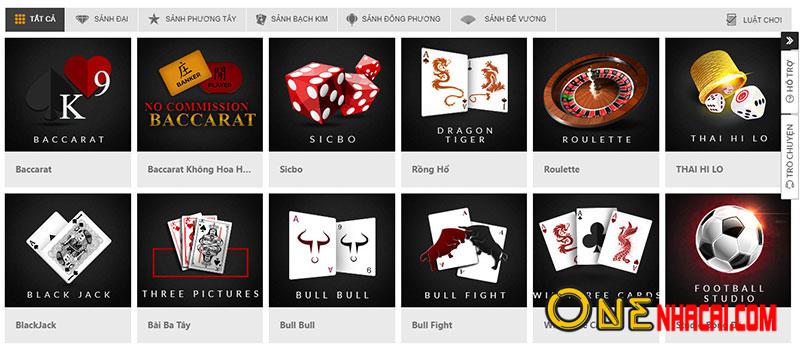 Casino online tại 188bet