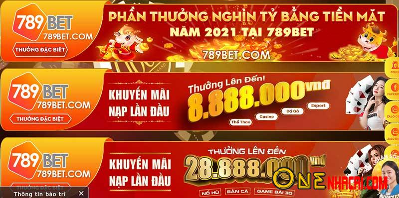 khuyến mãi tại 789bet