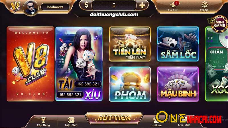 V8Club - Top game bài đổi thưởng nhiều người chơi