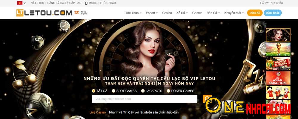 LETOU nhà cái casino uy tín