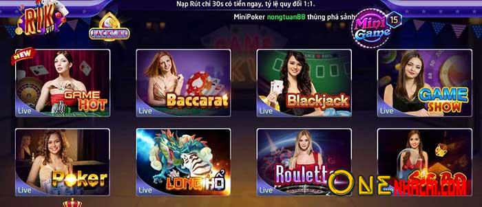 live casino tại rikvip