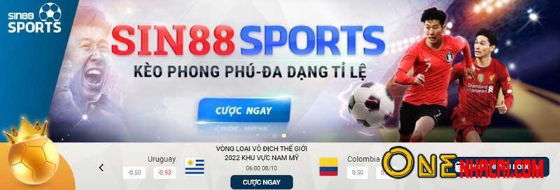 Cược thể thao tại Sin88