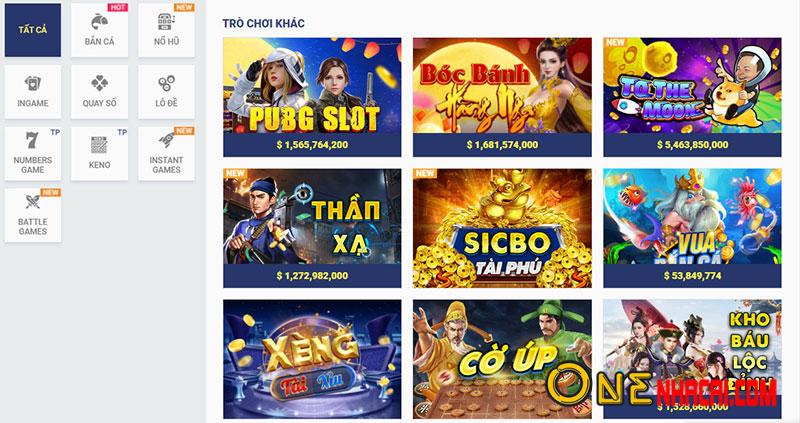 Các game khác tại nhà cái sky88