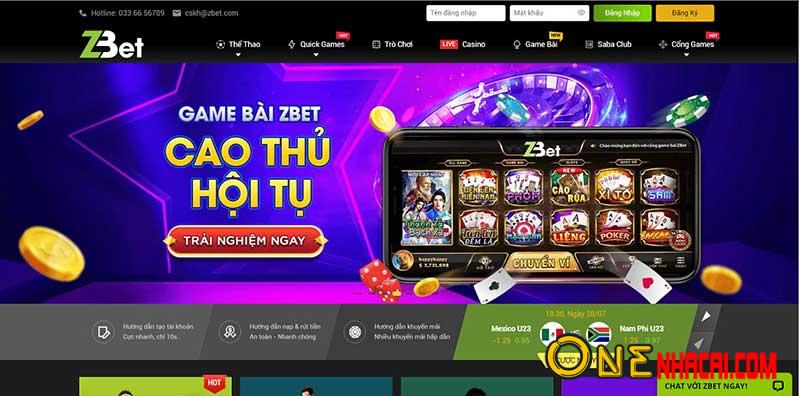 Game tài xỉu online tại Zbet