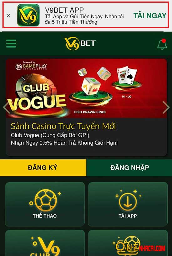 v9bet mobile