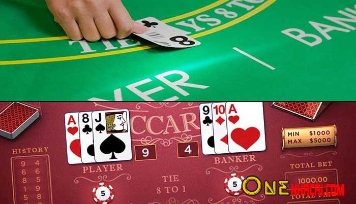 Quy định thắng thua trong baccarat