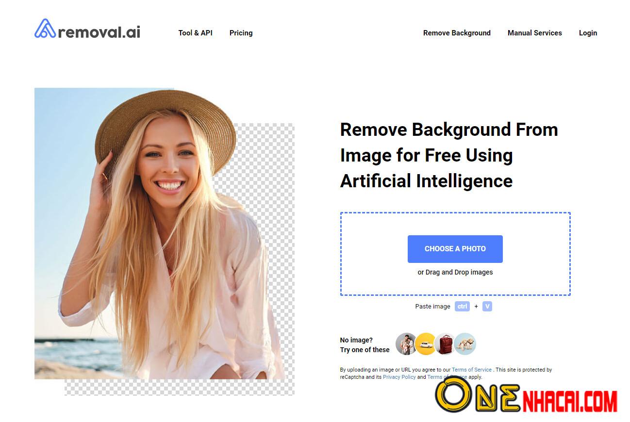 Removal.Ai Web xóa backgroud nhanh chóng