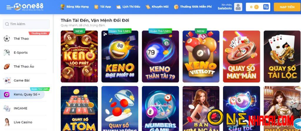 Casino Online cá cược tại One88