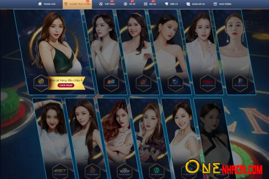 Casino online tại DK8 hấp dẫn với các dealer xinh đẹp