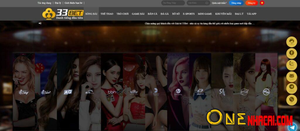 Có nên chơi casino trực tuyến tại nhà cái 33Bet hay không