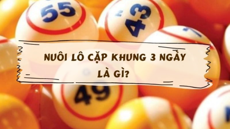 Nuôi lô cặp khung 3 ngày là gì? Cách nuôi lô cặp khung 3 ngày miễn phí chính xác cao.